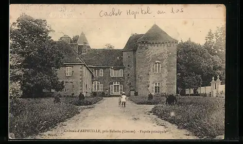 AK Arfeuille, Le Chateau, Facade principale