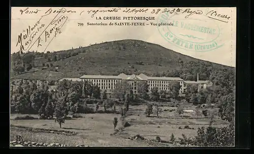 AK Sainte-Feyre, Sanatorium de Sainte-Feyre, Vue générale