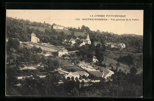 AK Moutier-Rozeille, Vue générale de la Vallée