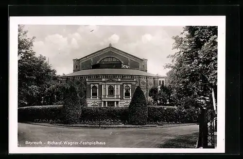 AK Bayreuth, Das schöne Richard-Wagner-Festspielhaus