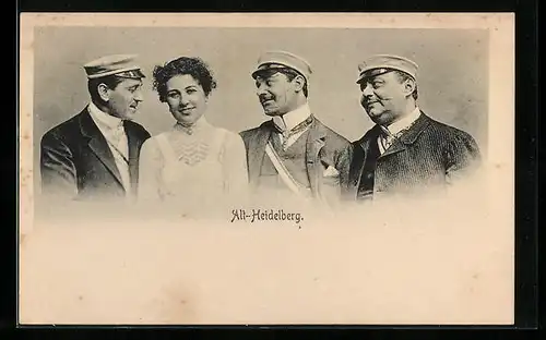 AK Heidelberg, studentische Szene, die Angehimmelte