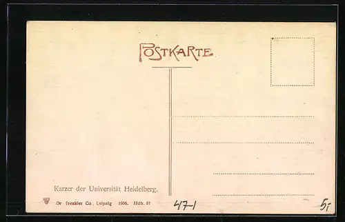 AK Heidelberg, Karzer der Universität, studentische Szene