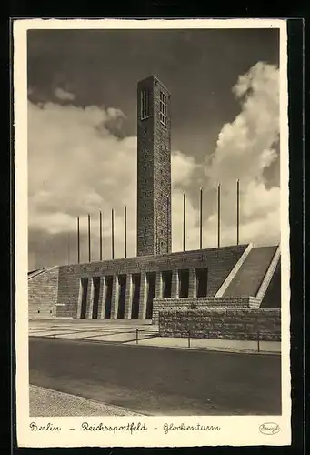 AK Berlin, Reichssportfeld - Glockenturm