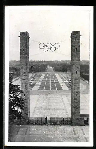 AK Berlin, Blick vom Olympiastadion