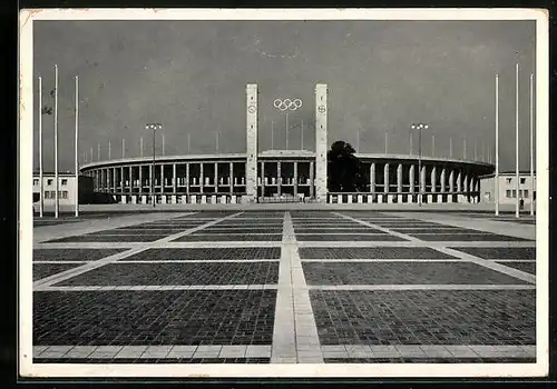 AK Berlin, Reichssportfeld, Olympia