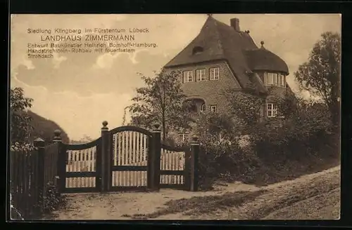 AK Klingberg bei Lübeck, Landhaus Zimmermann