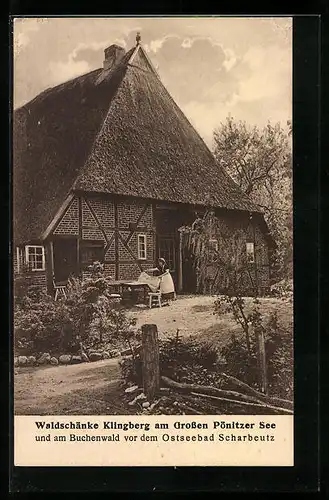 AK Scharbeutz, Waldschänke Klingberg am Grossen Pönitz See