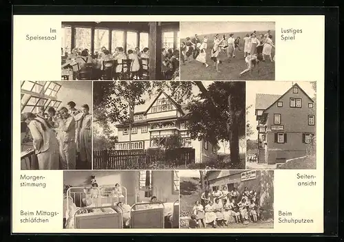 AK Buchklingen im Odenwald, Julius-Busch-Heim, Landheim der Elisabeth-Schule Mannheim