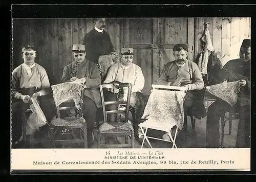 AK Paris, Les Métiers, Le Filet