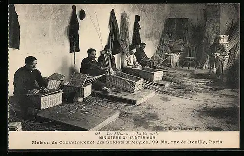 AK Ministère de l`Intérieur, Maison de Convalescence des Soldats Aveugles