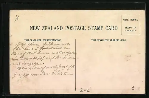 Lithographie Briefmarken, New Zealand