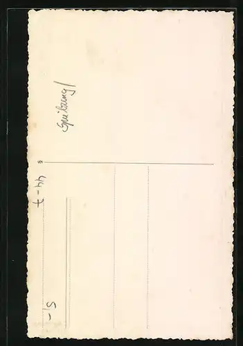 AK Kleines süsses Kind mit Puppe