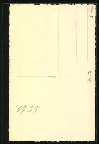 AK Kleines blondes Mädchen posiert fröhlich mit ihrer Puppe