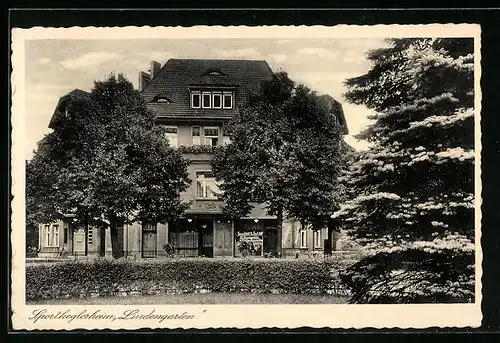 AK Mahlow, Sportkeglerheim Lindengarten