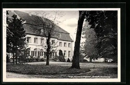 AK Harnekop über Wriezen, Evangelisches Frauenhilfsheim Schloss Harnekop