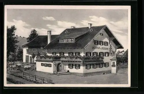 AK Bad Oy im Allgäu, Gasthof und Fremdenheim Rössle von Mathilde Zimmermann