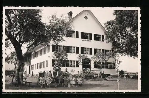 Foto-AK Sonthofen, Hotel Sonnenhof