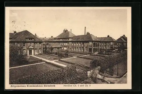 AK Hamburg-Barmbeck, Krankenhaus, Pavillon Ch. 2 und Ch. 3
