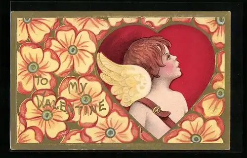 AK To My Valentine, Amor mit Herz