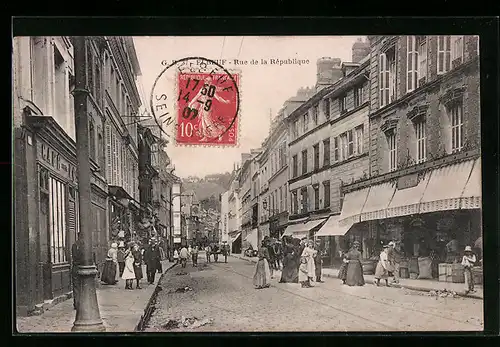 AK Elbeuf, Rue de la Republique