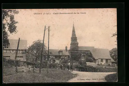 AK Grugny, Cafe-Restaurant de la Gare