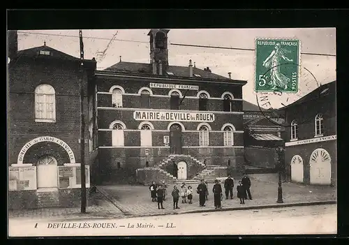 AK Deville-Lès-Rouen, La Mairie