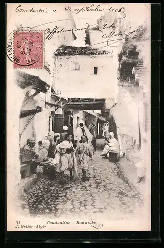 AK Constantine, Rue arabe