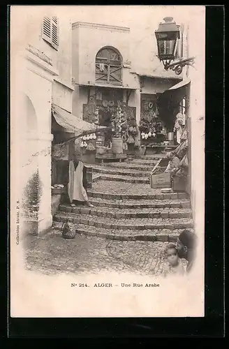 AK Alger, Une Rue Arabe