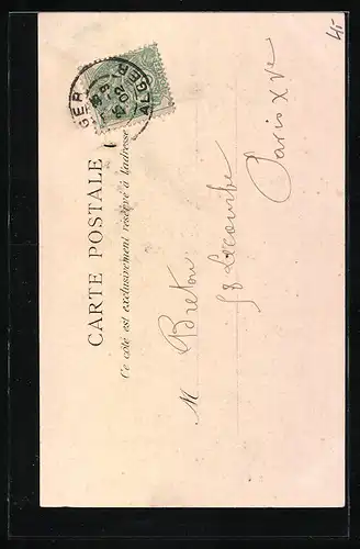 AK Alger, Une Rue Arabe