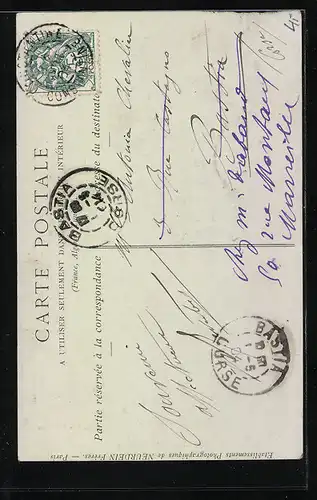 AK Constantine, Quartier Arabe, Un Café Maure