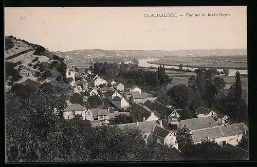 AK Clachaloze, Vue sur la Roche-Guyon