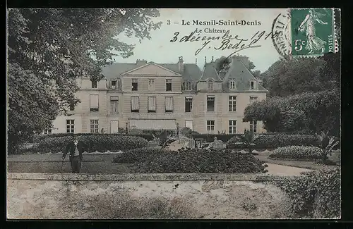 AK Le Mesnil-Saint-Denis, Le Château