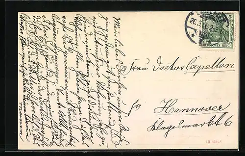 AK Bad Salzuflen, Villa Louise, Pensionshaus I. Ranges