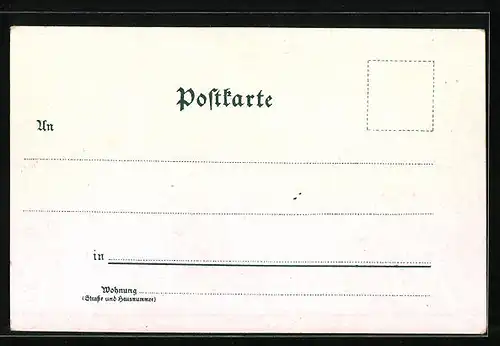 Lithographie Graz, Hotel Kaiserhof, Uhrthurm, Rathhaus, Stadttheater