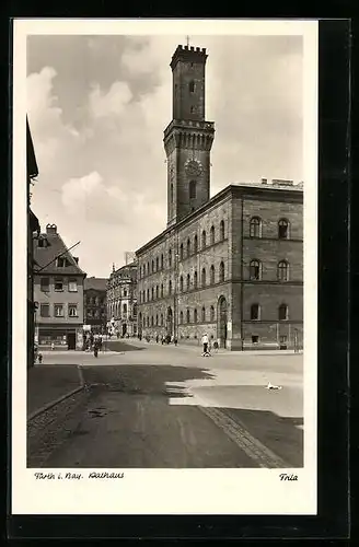 AK Fürth i. Bay., Blick auf das Rathaus