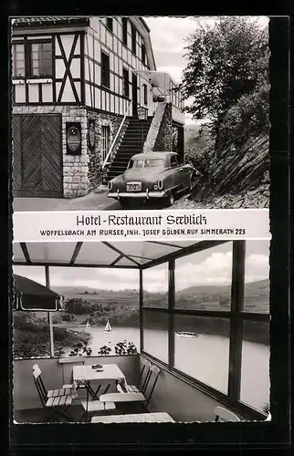 AK Woffelsbach am Rursee, Hotel-Restaurant Seeblick, Inh. Josef Gölden