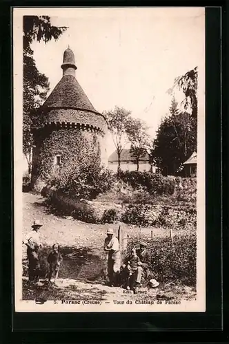 AK Parsac, Tour du Château de Parsac