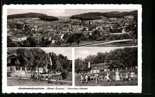 AK Brandau /Odenwald, Kindererholungsheim Henri Dunant