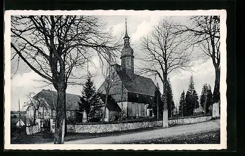 AK Mittelsaida, eine der 4 Wehrkirchen Sachsens