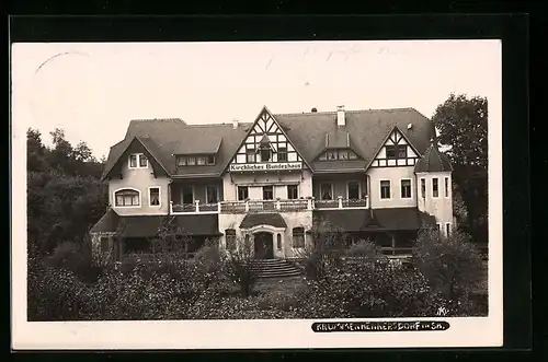 AK Krummenhennersdorf, Blick auf das Kirchliche Bundeshaus