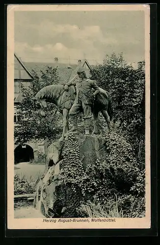 AK Wolfenbüttel, Herzog August Brunnen