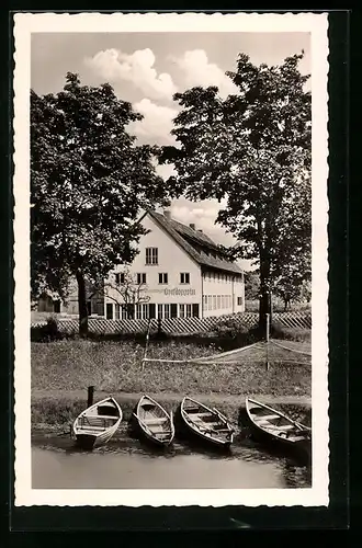 AK Friedrichshafen /Bodensee, Jugendherberge Graf Zeppelin