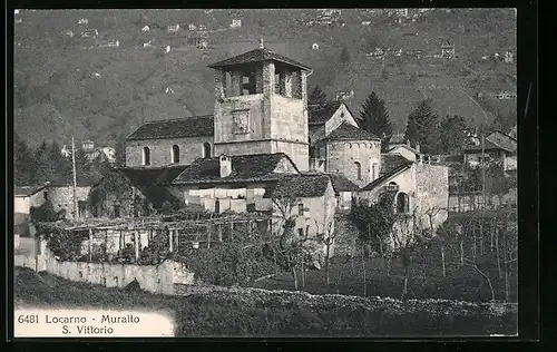 AK Locarno-Muralto, Chiesa S. Vittorio