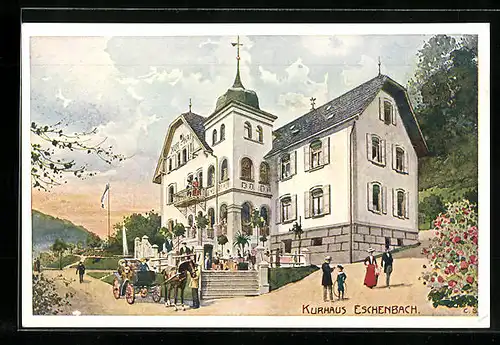 AK Pommelsbrunn, Kurhaus Eschenbach