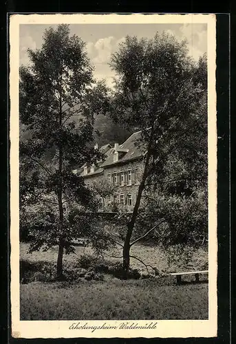 AK Darmstadt-Eberstadt, Erholungsheim Waldmühle