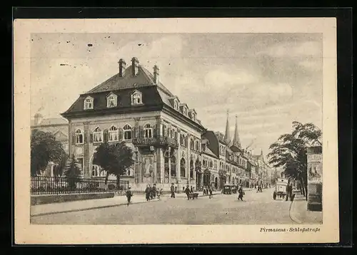 AK Pirmasens, Blick in die Schlossstrasse