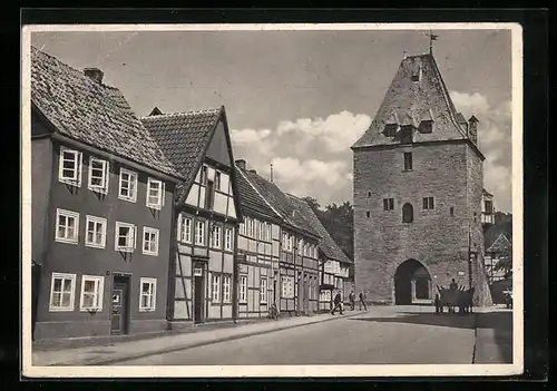 AK Soest, Blick zum Osthofentor