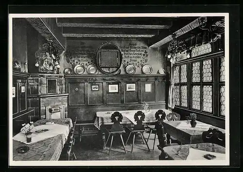 AK Bacharach a. Rhein, Weindiele im Alten Haus