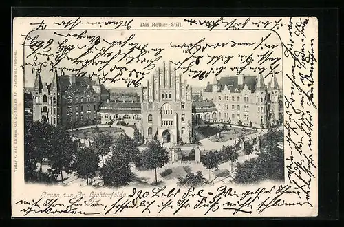 AK Berlin-Gr. Lichterfelde, Das Rother-Stift