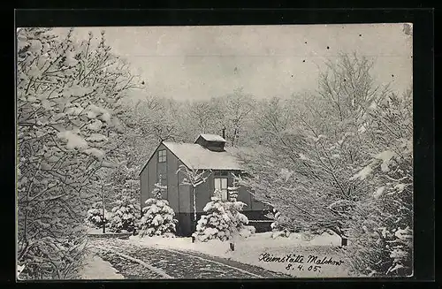 AK Malchow, Heimstätte im Winter